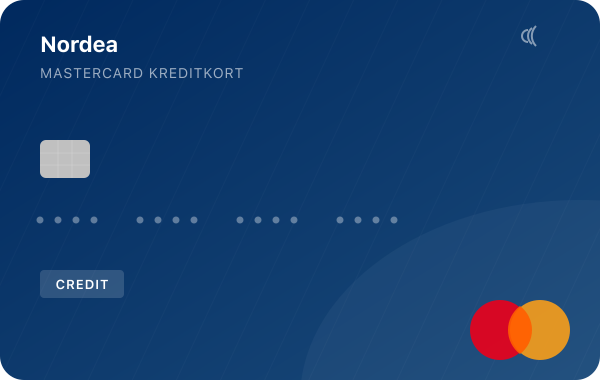 Nordea Credit Mastercard