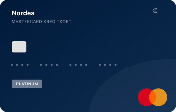 Nordea Platinum Mastercard