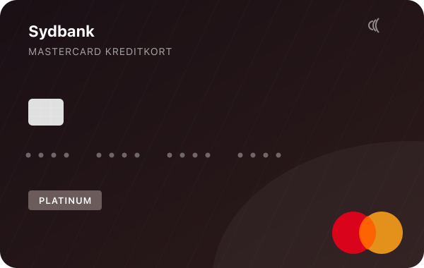 Sydbank Mastercard Platinum